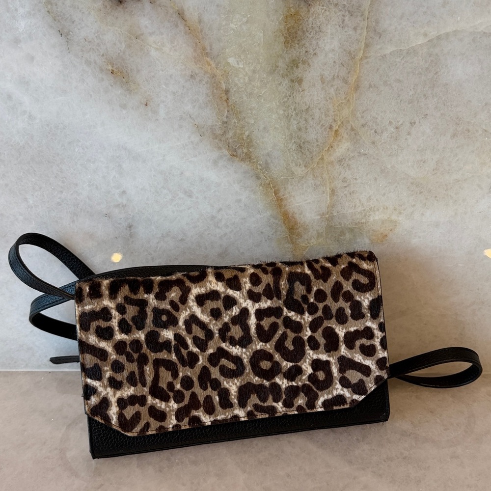 Nordstrom  Leopard  Print Crossbody Bag